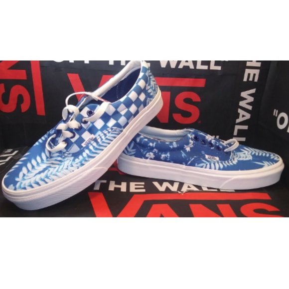 Vans Era Solar Floral True Blue Marshmallow Men's 6/Women's 7.5 VN0A4U39WV8 - Picture 1 of 12
